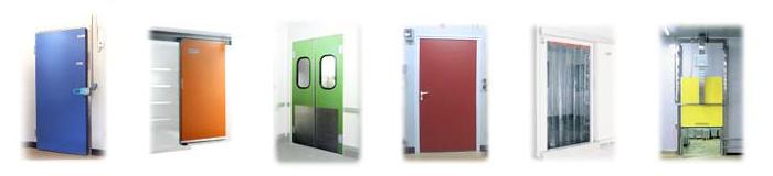 Doors for coldrooms